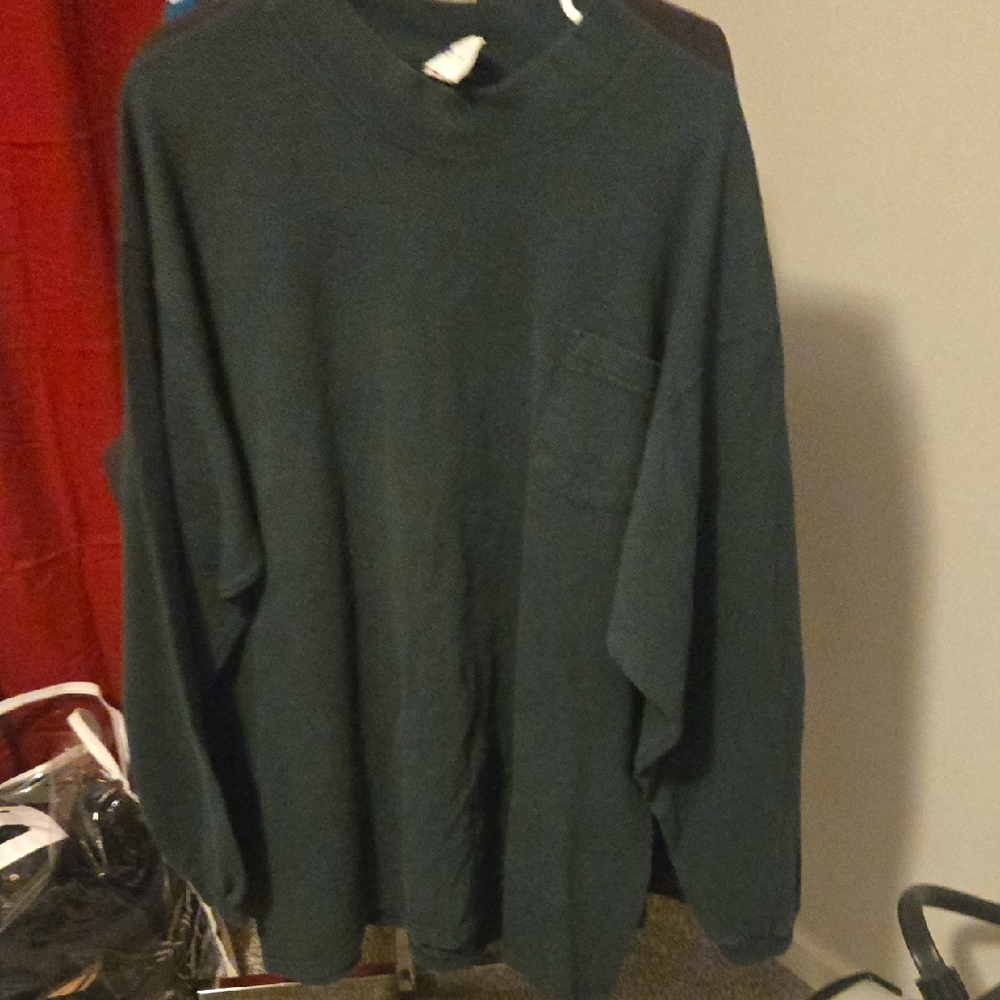 Columbia Men's Forest Green Crewneck Sweater Size Large